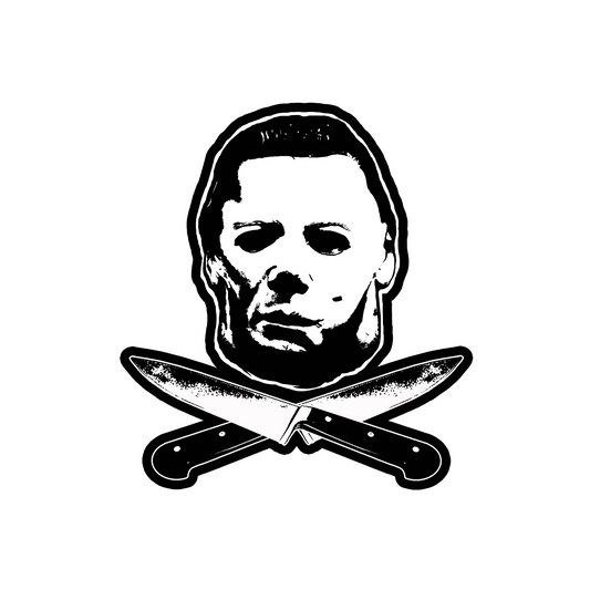 Myers Cross Vinyl Decal