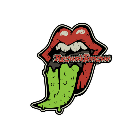 Regan's Tongue Vinyl Decal