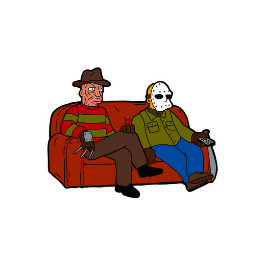 The Freddy vs Jason's Vinyl Decal