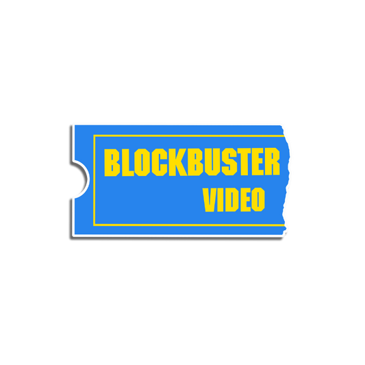 Blockbuster Vinyl Decal