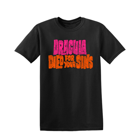 Dracula Died For Your Sins Short Sleeve