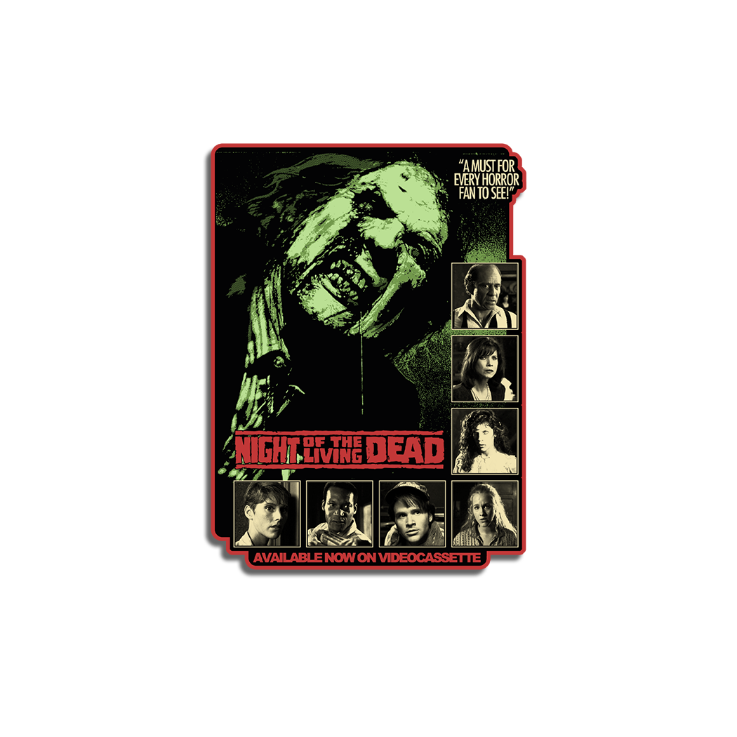 Night Of The Living Dead Vinyl Decal