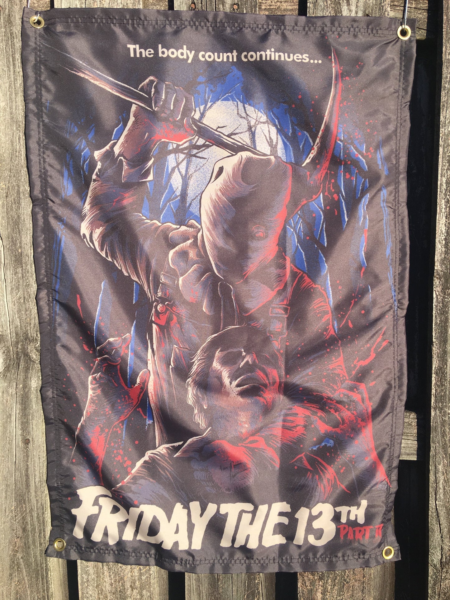 Friday The 13th Part 2 Wall Tapestry