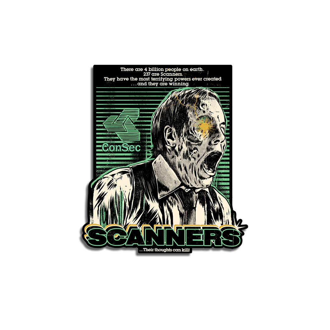 Scanners Vinyl Decal