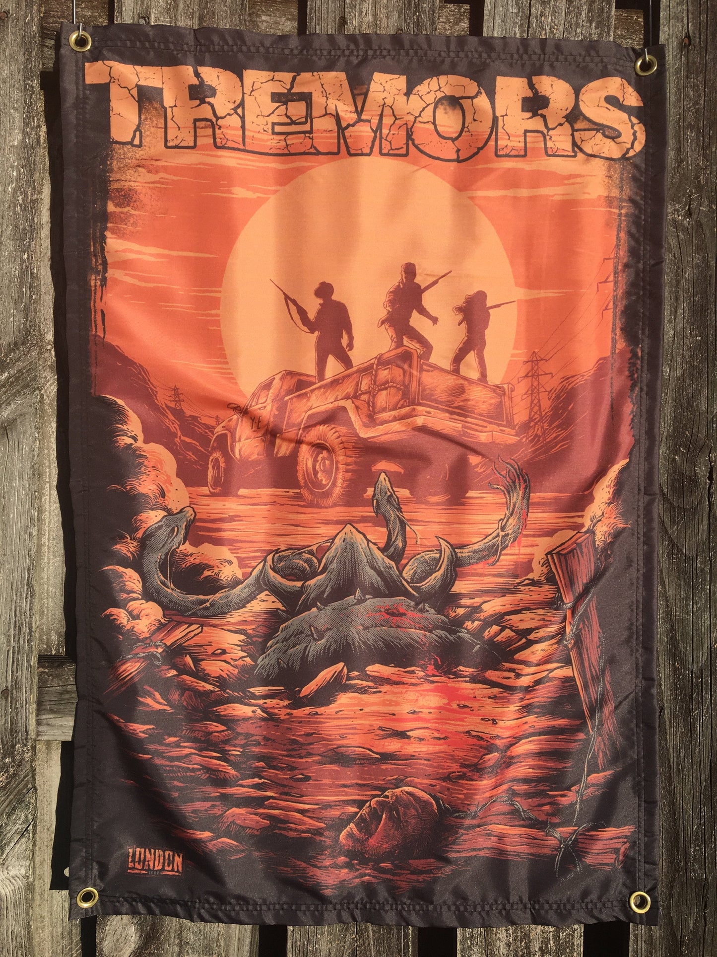 Tremors Wall Tapestry