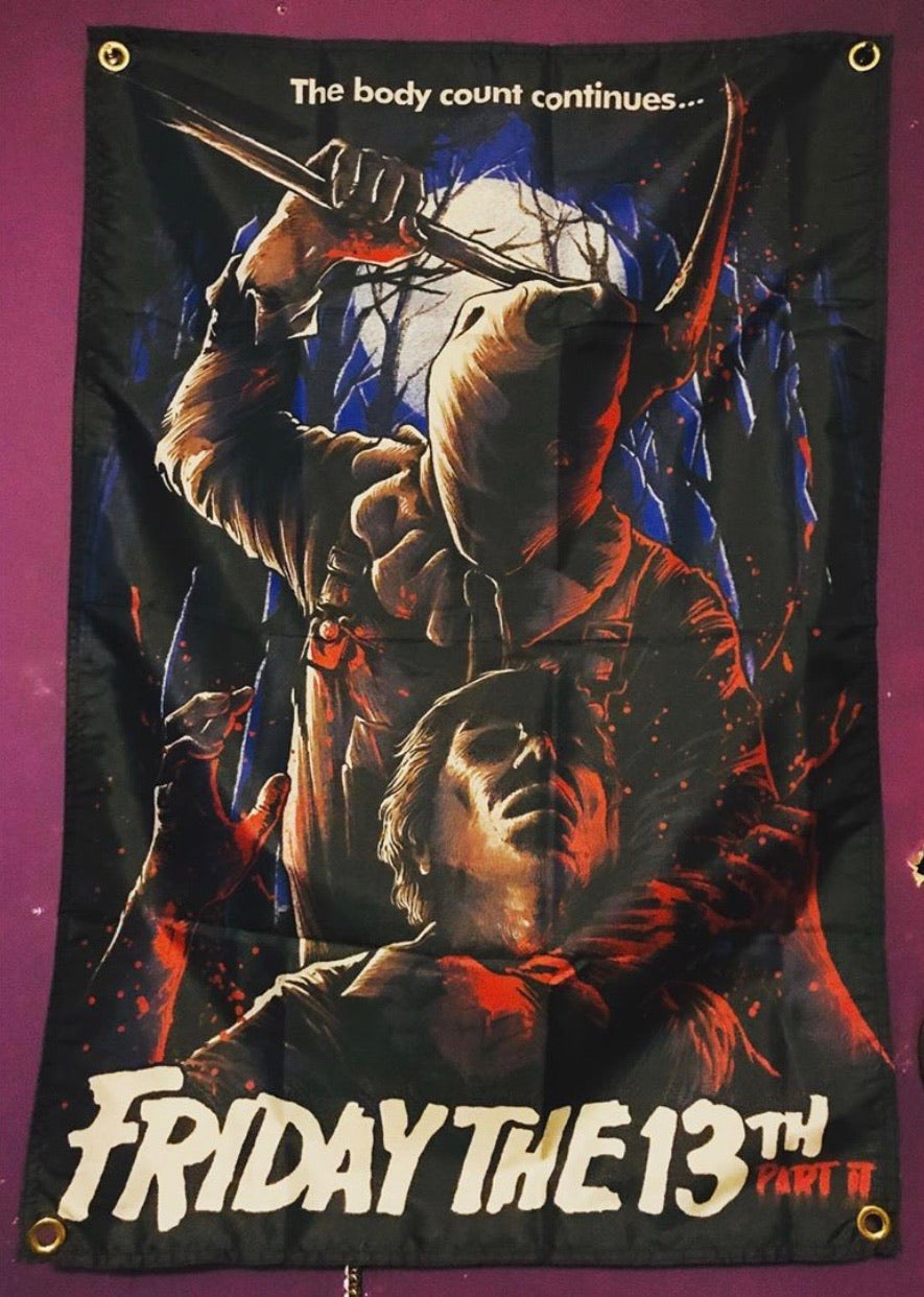 Friday The 13th Part 2 Wall Tapestry