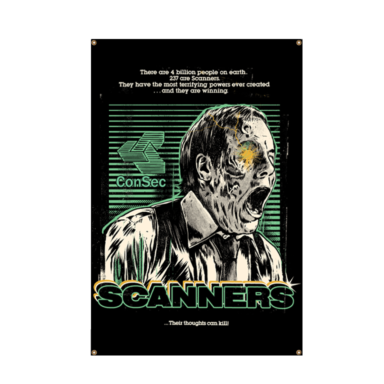 Scanners Wall Tapestry