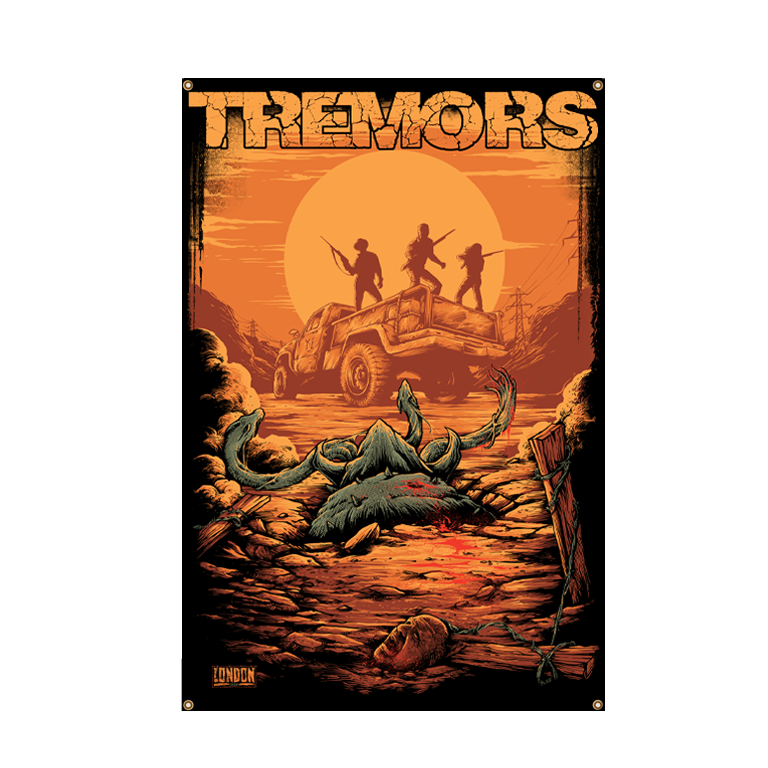 Tremors Wall Tapestry