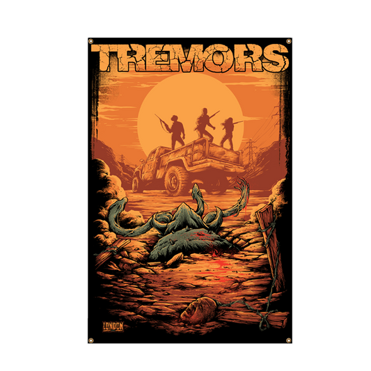 Tremors Wall Tapestry